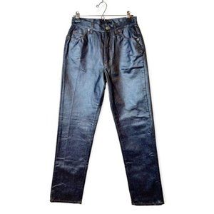 Sisley Coated Blue Denim Jeans 28